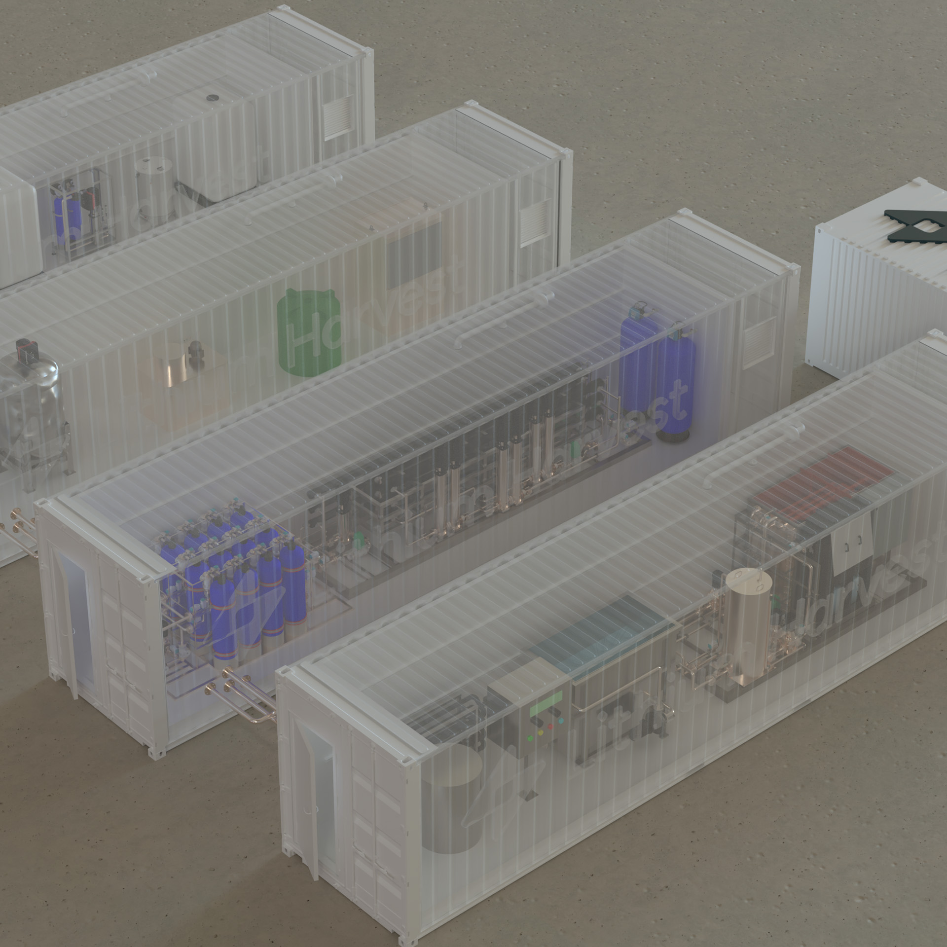 Lithium Harvest Mobile Site Validation Unit For Lithium Extraction