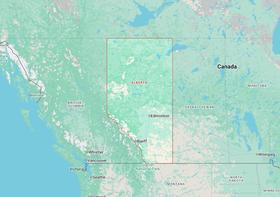 Alberta Project White Background