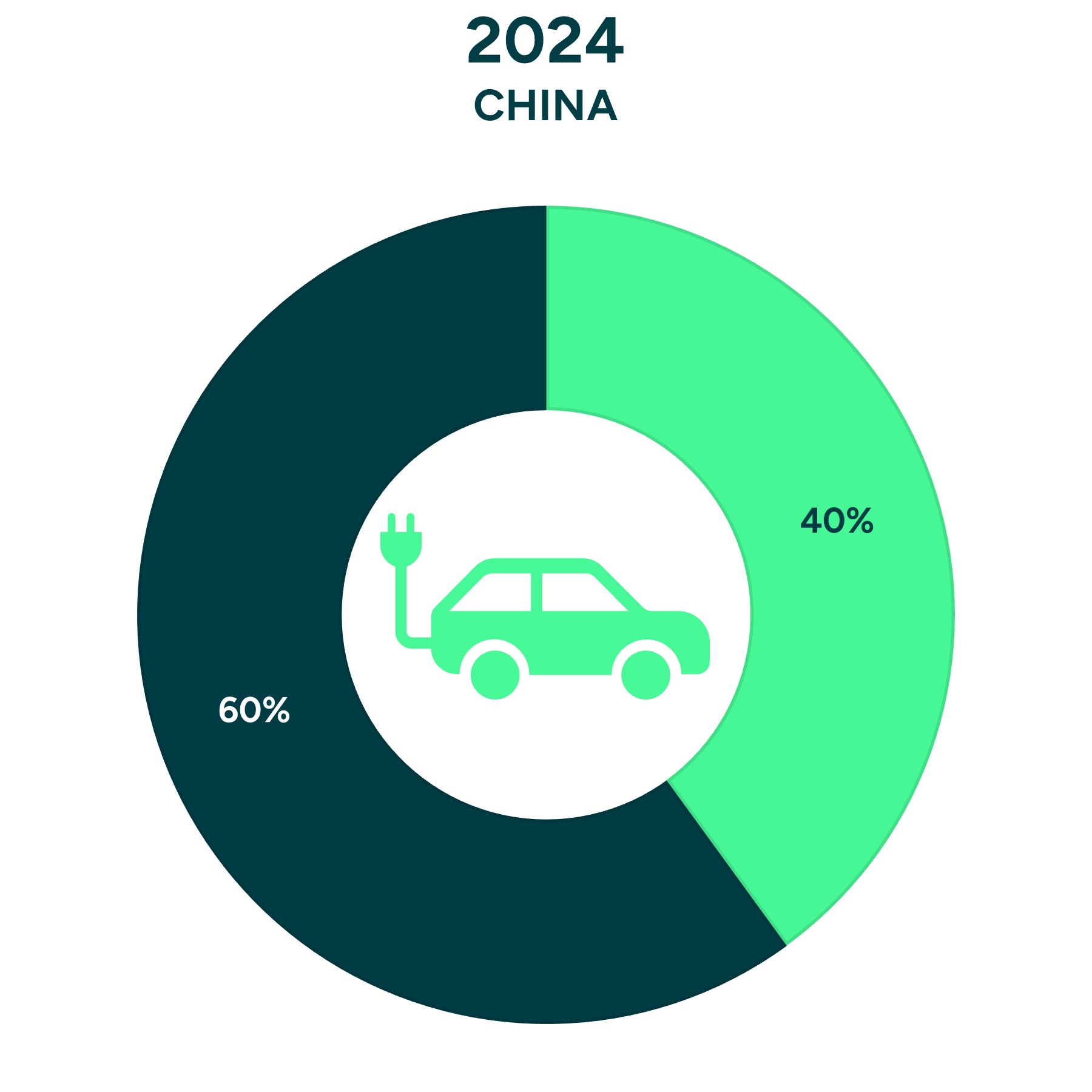 EV Sales Share China 2024